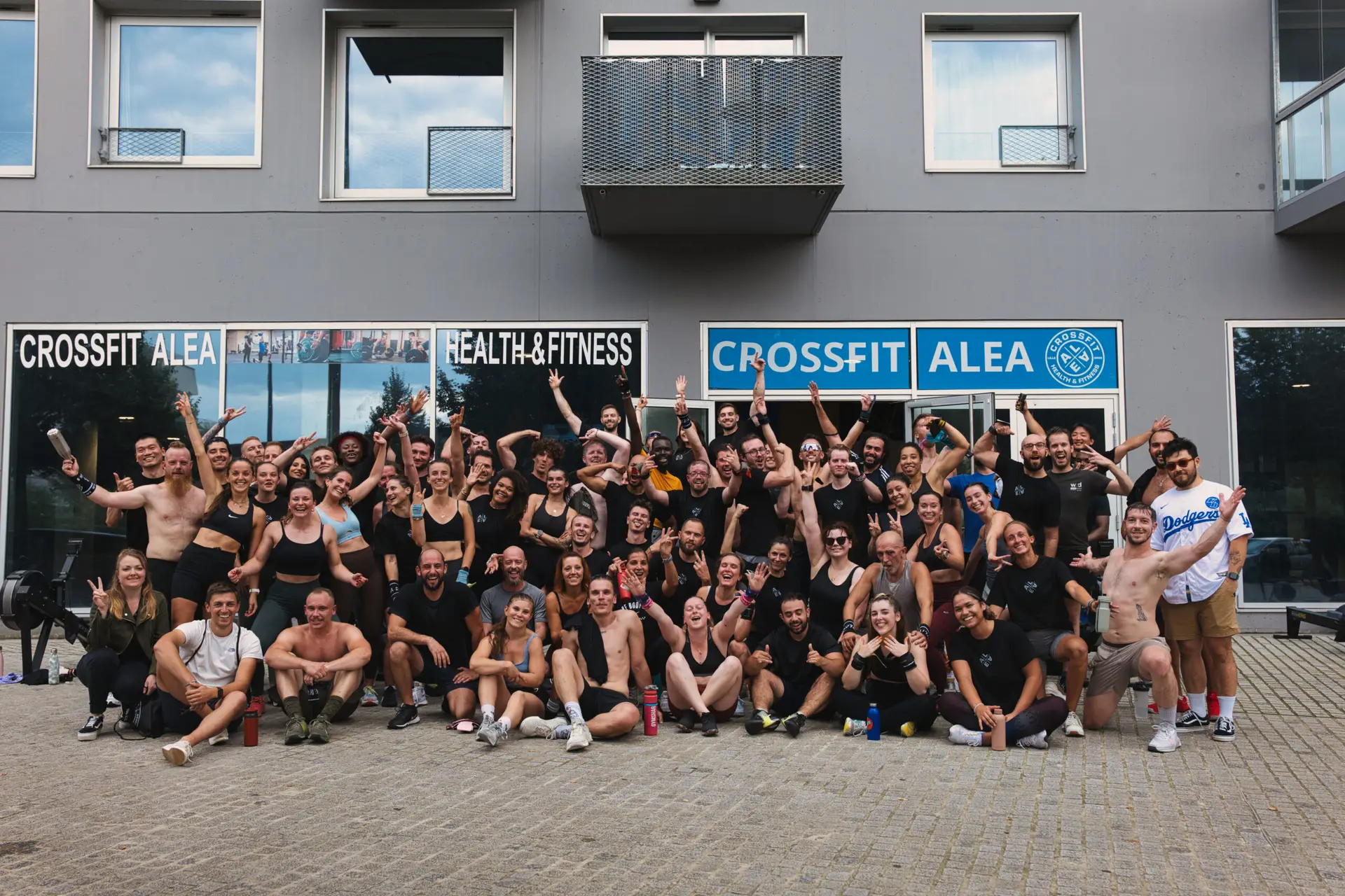 Les adhérents de CrossFit ALEA fêtent les 2 ans de la Box avec un WOD en équipe dans une ambiance conviviale et sportive à Lille