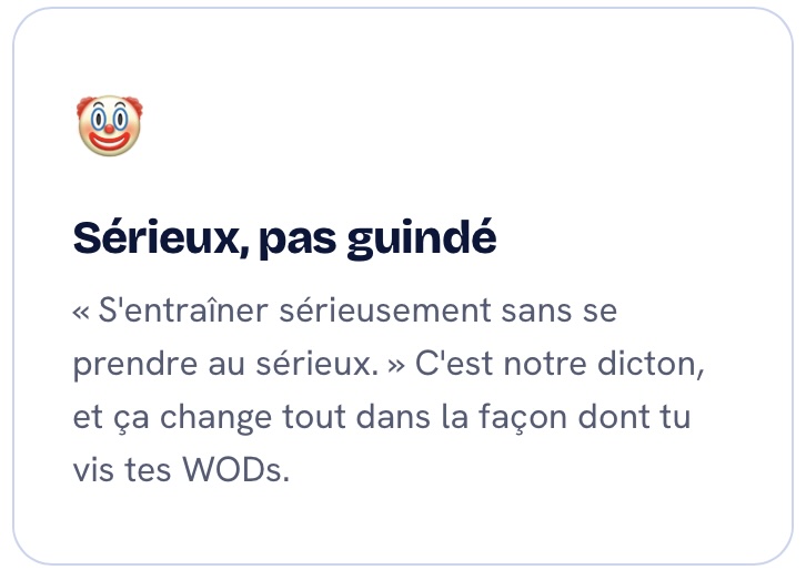 Sérieux, pas guindé